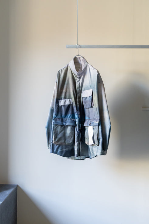 【Licht Bestreben】"M-65 プリントシャツ"